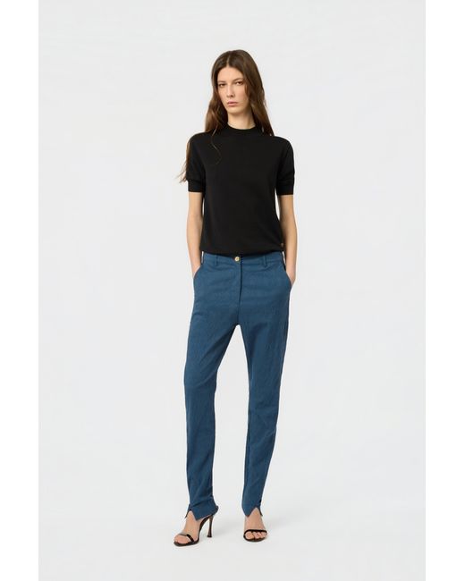 Roberto Cavalli Blue Trousers