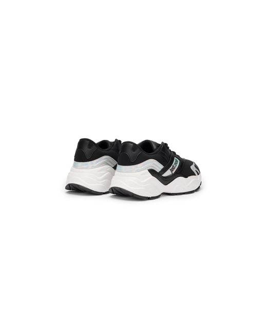Roberto Cavalli Black And Chunky Sneakers
