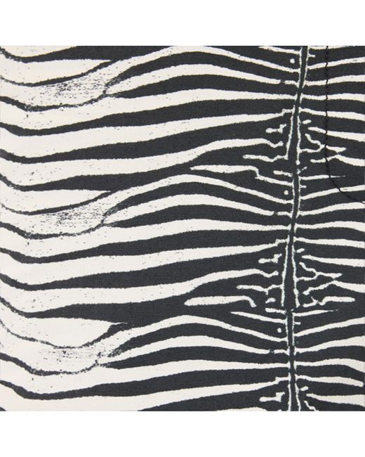 Roberto Cavalli Gray Stretch Cotton Pants With Tigress Print