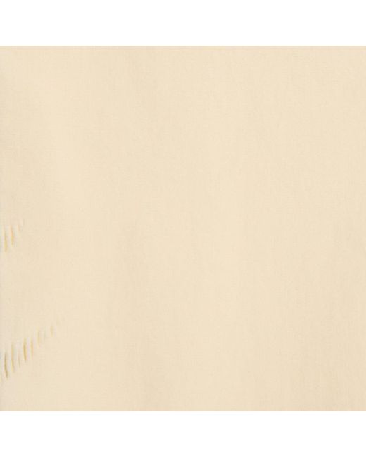 Roberto Cavalli White Ivory Cut-Out Leggings