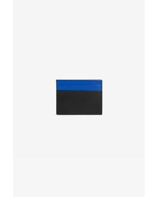Roberto Cavalli Multicolor Logo-Plaque Striped Cardholder for men