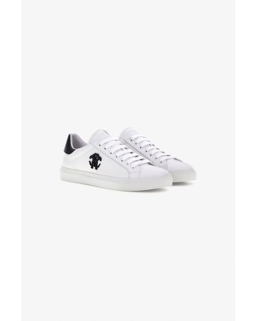 Roberto Cavalli Multicolor Rc Logo Sneakers for men