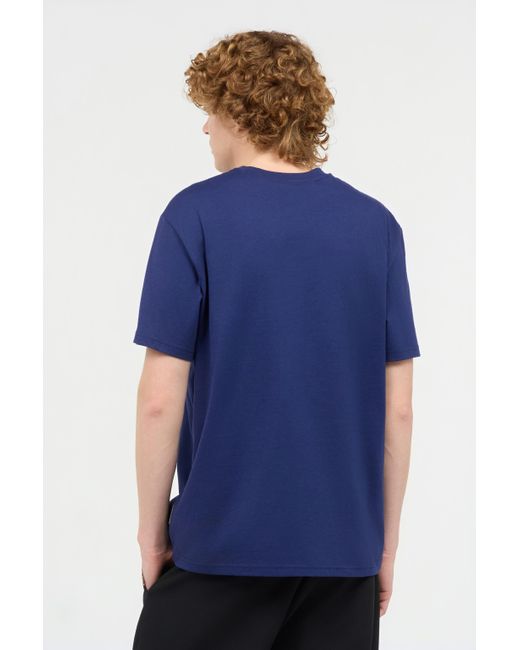 Roberto Cavalli Blue T-Shirt With Heart And Snake for men