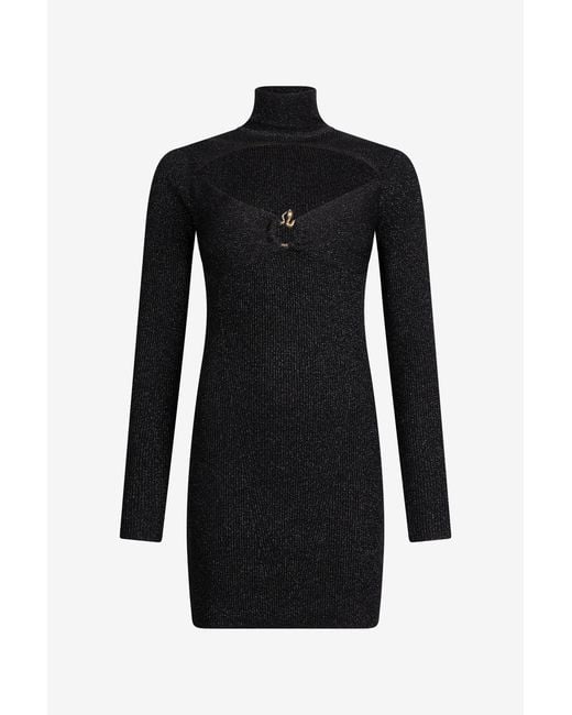 Roberto Cavalli Black Mini Dress