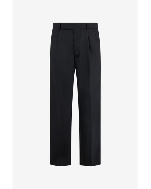 Roberto Cavalli Black Elegant Trousers for men