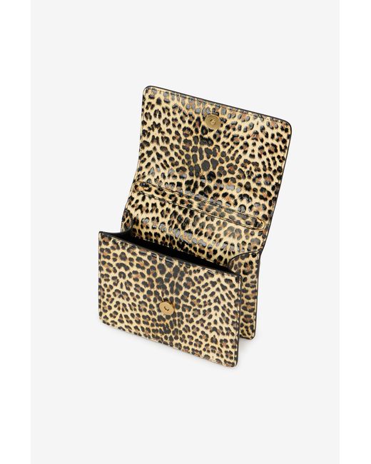 Roberto Cavalli Metallic Medium Roar Bag