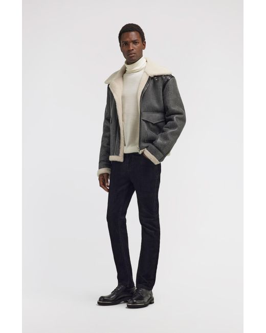 Roberto Cavalli White Regular Turtleneck Sweater for men