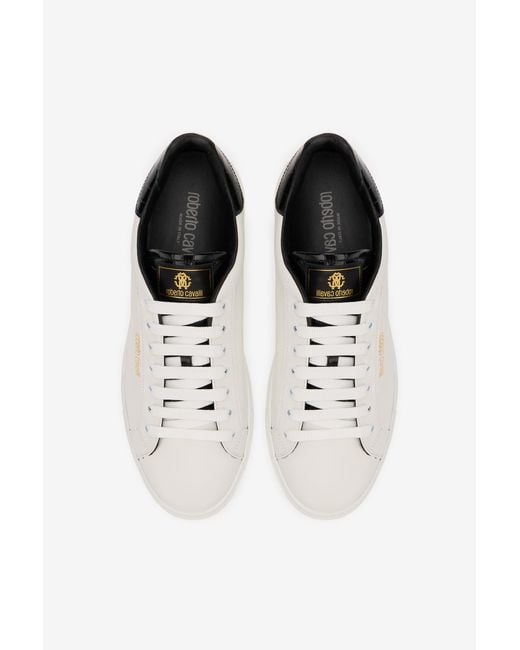 Roberto Cavalli Multicolor Low Top Sneakers for men