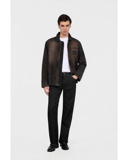 Roberto Cavalli Black Jacket for men