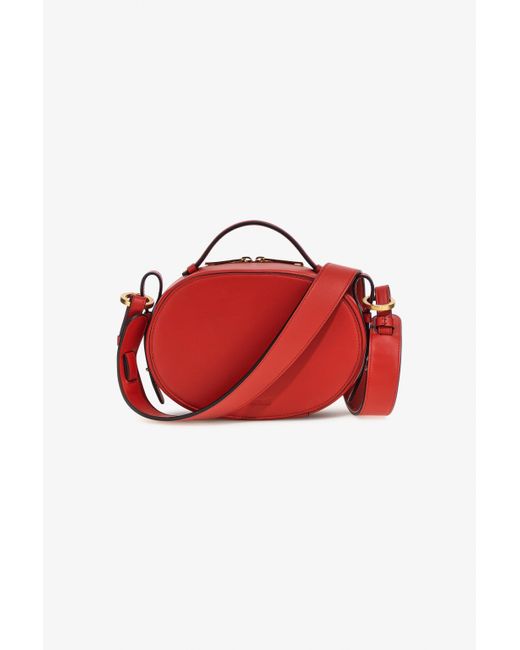Borsa A Mano Con Richiamo Fang di Roberto Cavalli in Red