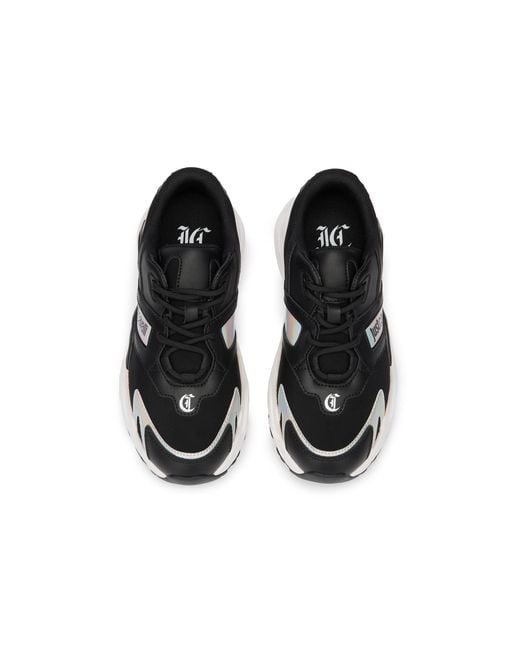 Roberto Cavalli Black And Chunky Sneakers