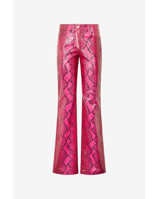 Wide Trousers Roberto Cavalli de color Pink