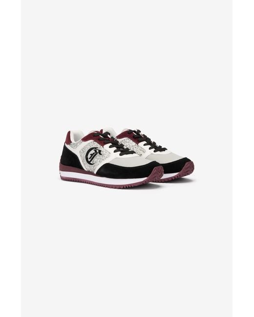 Roberto Cavalli Black Sneakers With Logo
