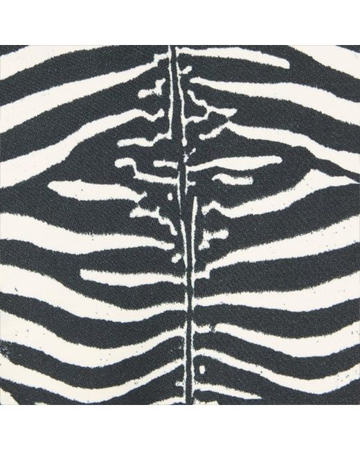Roberto Cavalli Black Blazer With Tigress Print