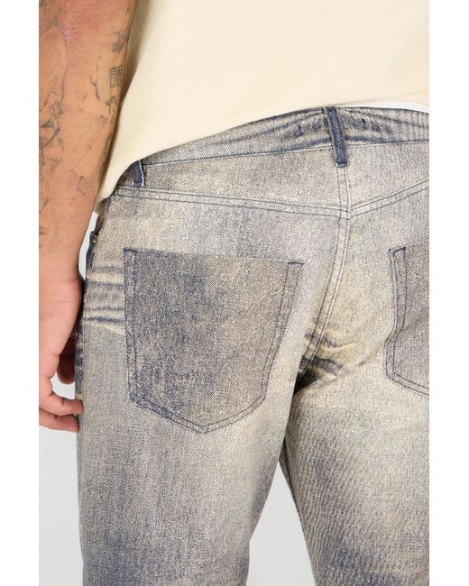 Roberto Cavalli White Jeans Trousers With Washed Effect for men