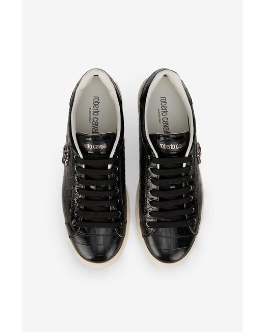 Roberto Cavalli Black Sneakers for men