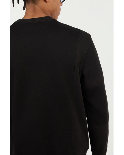 Roberto Cavalli Black Just Cavalli Logo Sweatshirt for men