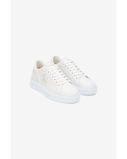 Roberto Cavalli Multicolor Sneaker Mit Monogram Rc