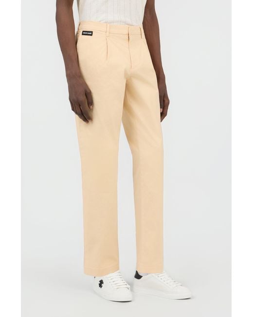 Roberto Cavalli Natural Trousers for men
