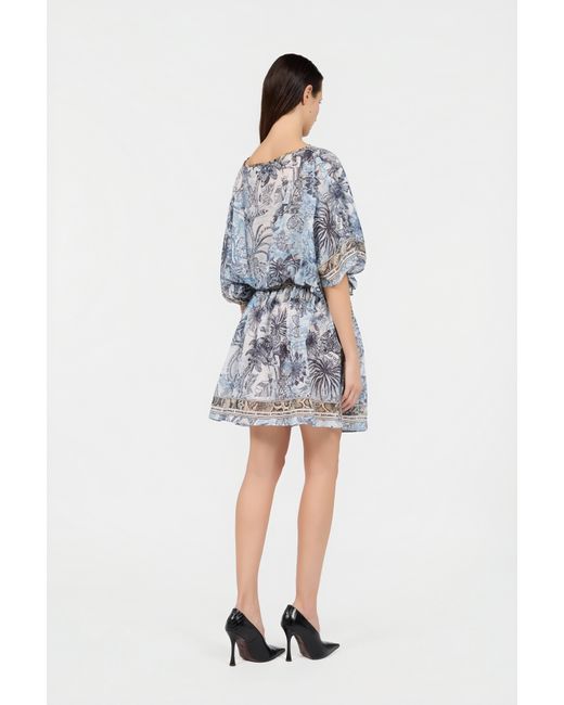 Roberto Cavalli Multicolor Mini Dress