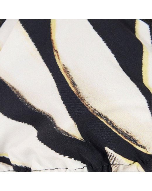 Haut De Maillot De Bain Imprimé Ray Of Sea Roberto Cavalli en coloris Black