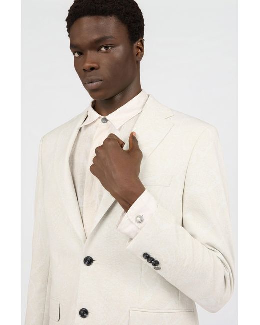 Roberto Cavalli White Suit for men