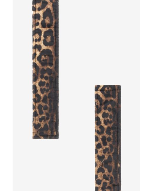 Roberto Cavalli Multicolor Leopard Print Headband