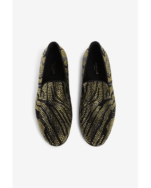 Roberto Cavalli Green Slipper for men