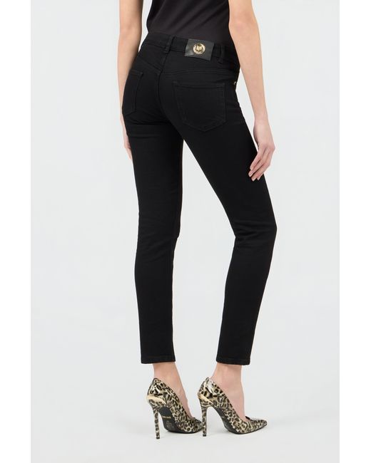 Roberto Cavalli Black Denim Trousers