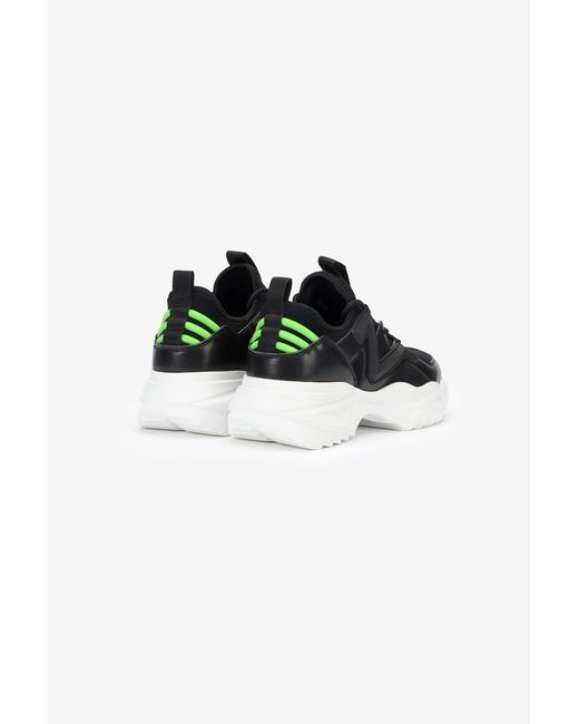 Roberto Cavalli Black Sneakers With Logo for men