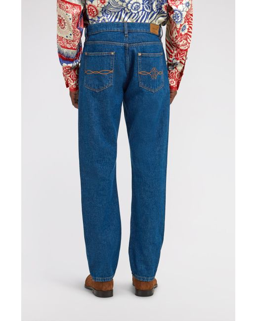 Roberto Cavalli Blue Classic Jeans for men