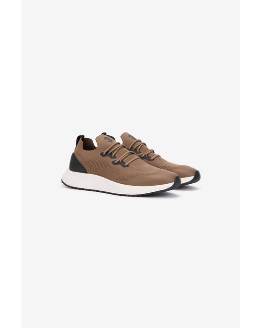 Roberto Cavalli Multicolor Knit Running Shoes for men