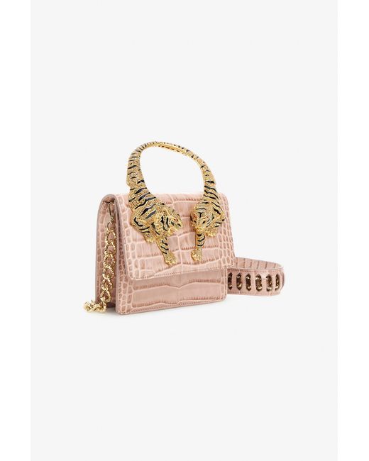 Medium Roar Bag Roberto Cavalli en coloris White
