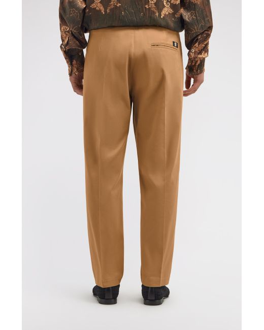 Roberto Cavalli White Pants With Fang Detail for men