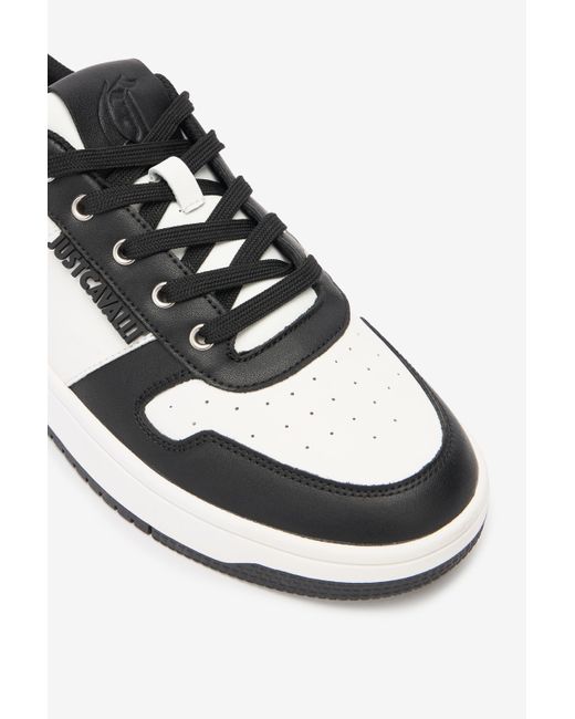 Zapatillas Con Logotipo Roberto Cavalli de hombre de color Black