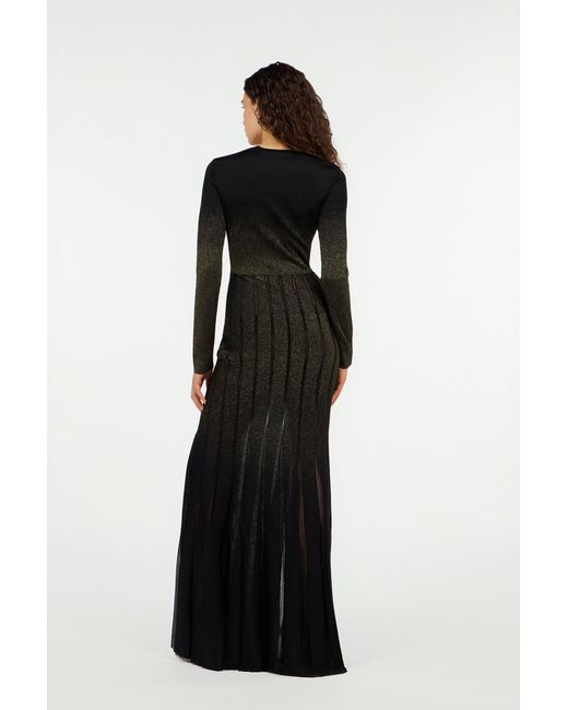 Roberto Cavalli Black Long Dress