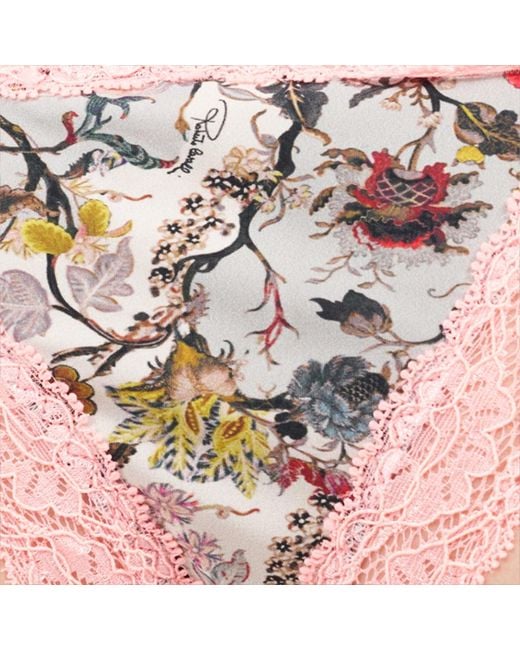 Roberto Cavalli Pink Florentine Flowers One-Piece Swimsuit