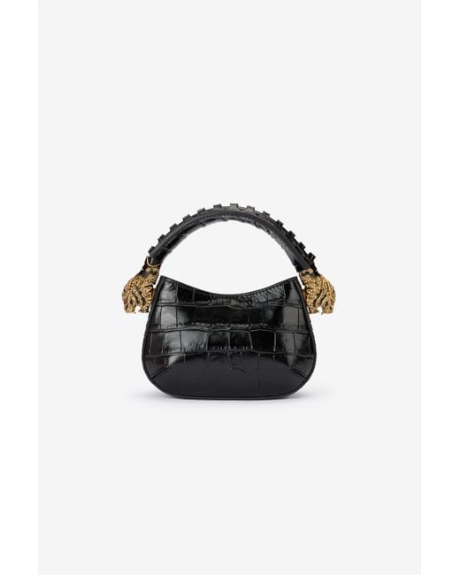 Womens Black Mini Roar Bag