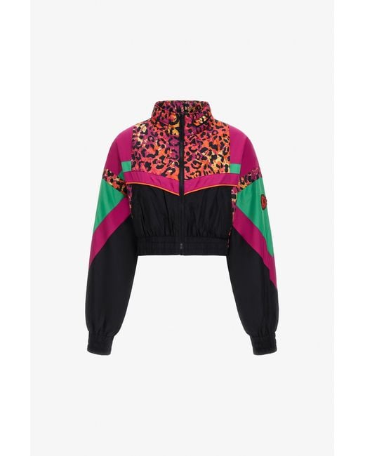 Roberto Cavalli Red Just Cavalli Bomber