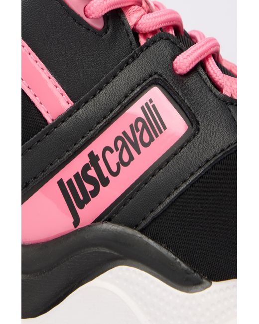 Roberto Cavalli Red And Chunky Sneakers