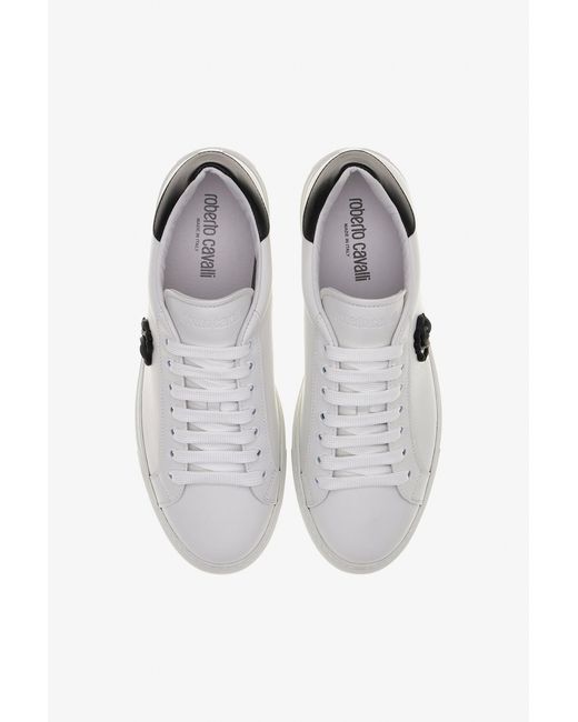 Roberto Cavalli Multicolor Rc Logo Sneakers for men