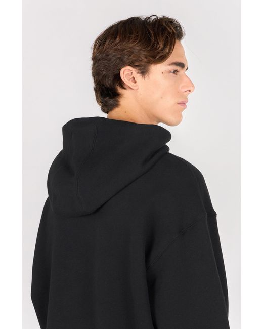 Roberto Cavalli Black Hoodie With Print for men