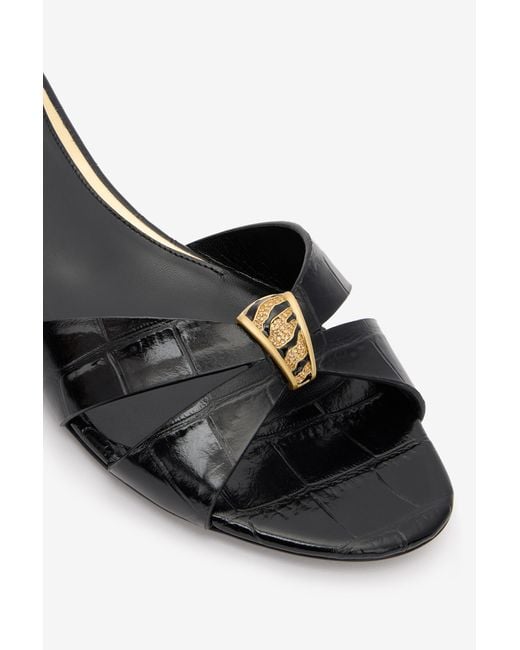 Roberto Cavalli Multicolor Slides With Jewel Detail