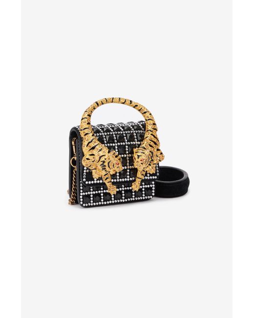 Roar Porta Airpods Bag di Roberto Cavalli in Black