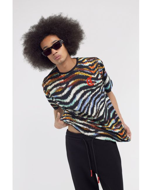 Roberto Cavalli Multicolor Just Cavalli T-Shirt for men