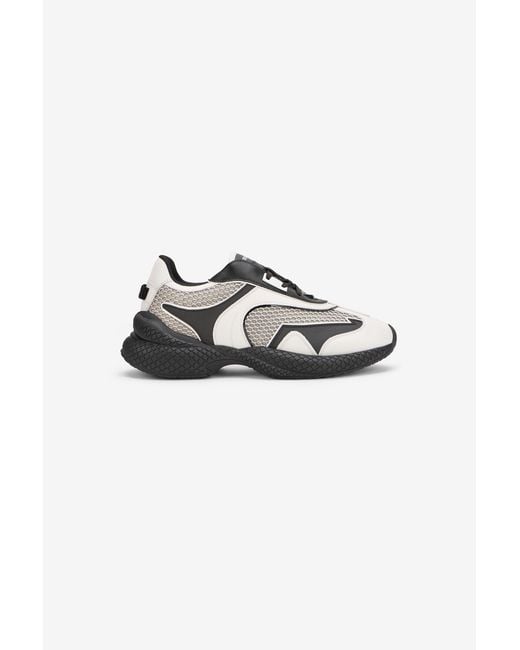 Roberto Cavalli Multicolor Sneakers Serpentine for men