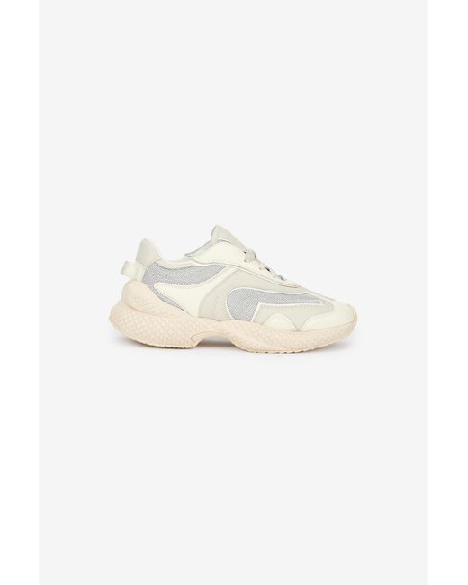 Roberto Cavalli White Serpentine Sneaker