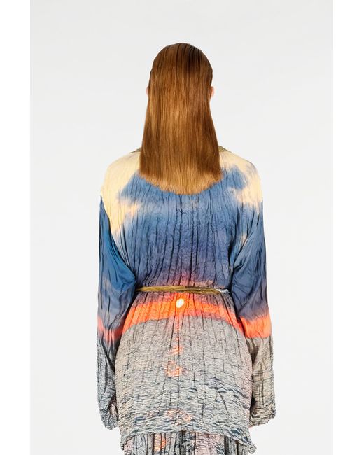 Roberto Cavalli Multicolor Sunrise Print Jacket