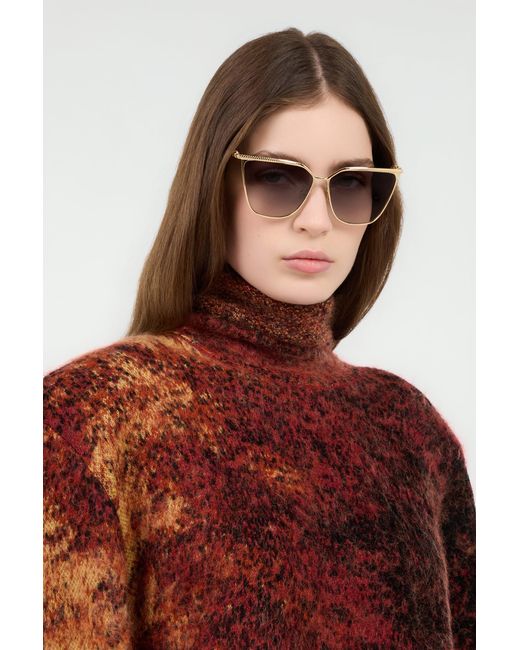 Roberto Cavalli Multicolor Metal Front And Temple Sunglesses