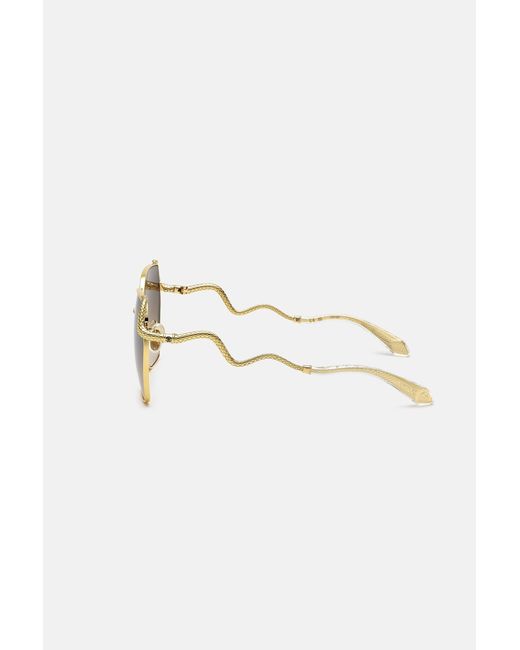 Roberto Cavalli Multicolor Sunglasses Snake Collection